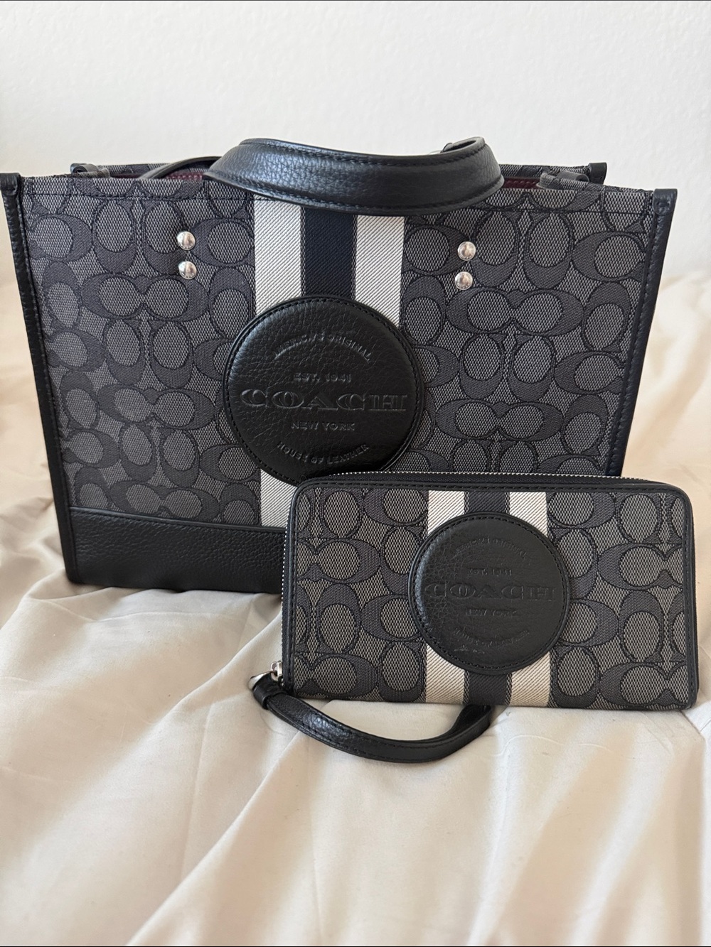 Coach Dempsey with Crossbody and  Matching Wallet